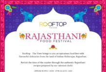 Embark on a Royal Culinary Journey at “Khamma Ghani” at Rooftop – The View, Radisson Blu Towers Kaushambi Delhi NCR
