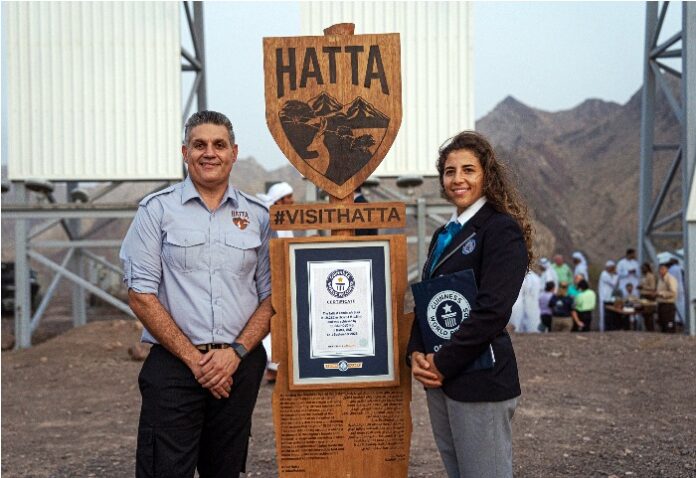 As Hatta Resorts by Dubai Holding readies itself for opening its upcoming sixth season, the record-breaking Hatta Sign will be a globally recognised attra