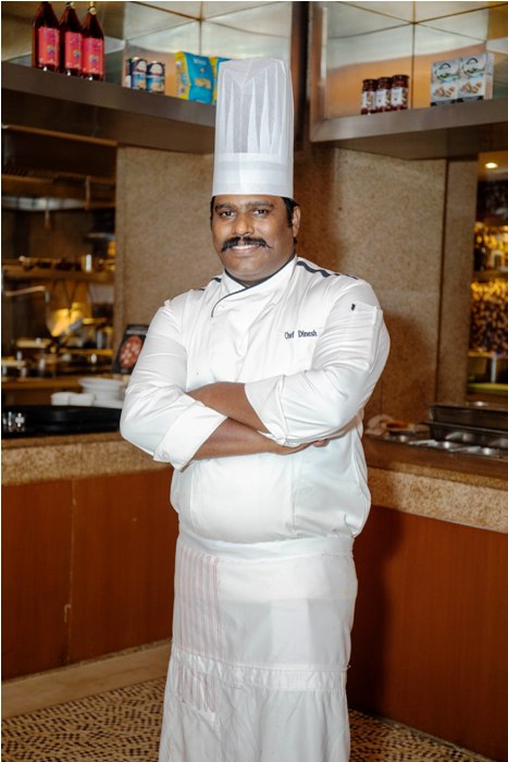 Dinesh Kumar, Executive Sous Chef at Hyatt Regency, Chennai