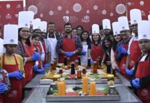 Infusing Holiday Cheer: Cake Mixing at Sayaji Hotel Kolhapur