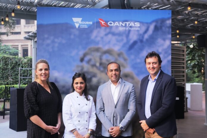 L-R-Shae (VV), Chef Kishwar, Kunal (QA), Nigel (VV)