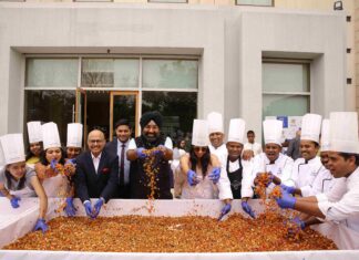 Novotel Hyderabad Airport organise Grape Stomping and Cake Mixing Brunch
