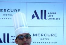 Mercure Hyderabad KCP appoints Shreedhar Punna as the Executive Chef