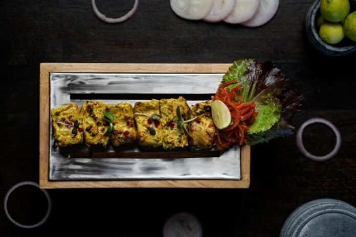 Char Grilled Mustard Glazed Fish
