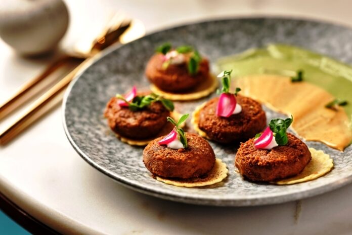 Spicy Rajma Gaoluti Kabab