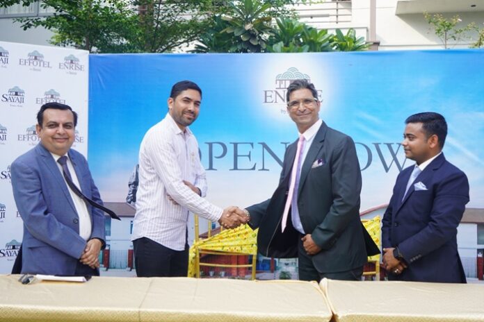 Sayaji Kevadia at the launch of Enrise by Sayaji Kevadia