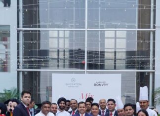 Sheraton Hyderabad Hotel Hosts a Joyful Fruit Mixing Event to Usher in the Festive Season