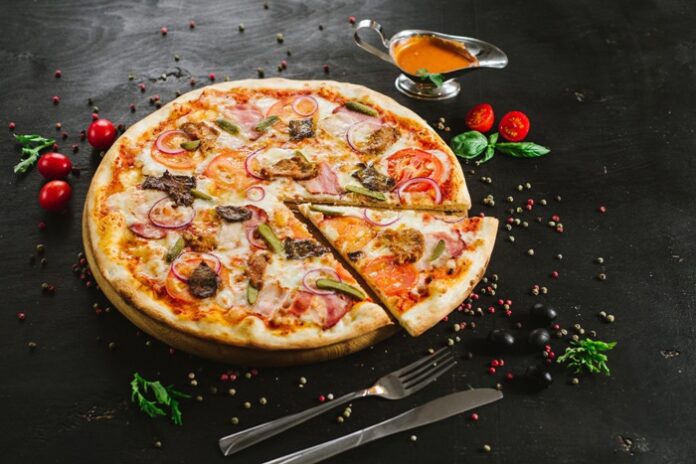Fungi Pizza at Zing