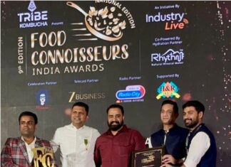 RajRasa by Chef Saurabh Sharma Clinches Dual Honours at the Food Connoisseurs India Awards 2025