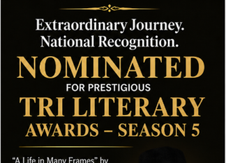 National Recognition for “A Life in Many Frames” with TRI Literary Awards – Season 5 Nomination